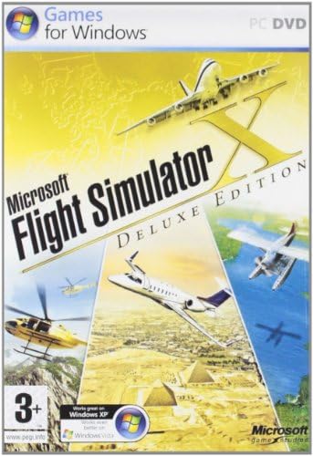Amazon.com: Microsoft Flight Simulator X Deluxe DVD - PC : Video Games